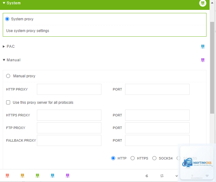 cách quản lý proxy settings - Hình 4