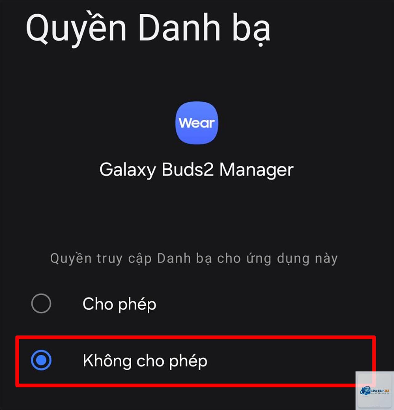 cách quản lý quyền danh bạ ứng dụng - Hình 4