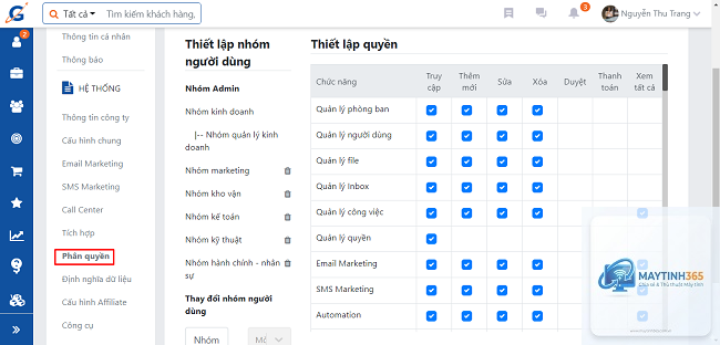cách quản lý quyền người dùng - Hình 3
