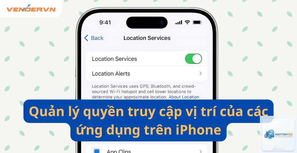 cách quản lý quyền vị trí ứng dụng