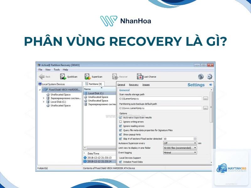 cách quản lý recovery partition - Hình 3