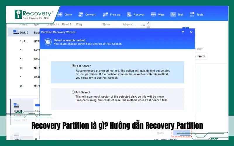 cách quản lý recovery partition - Hình 5