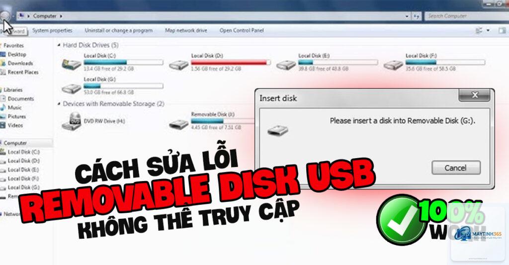 cách quản lý removable drives