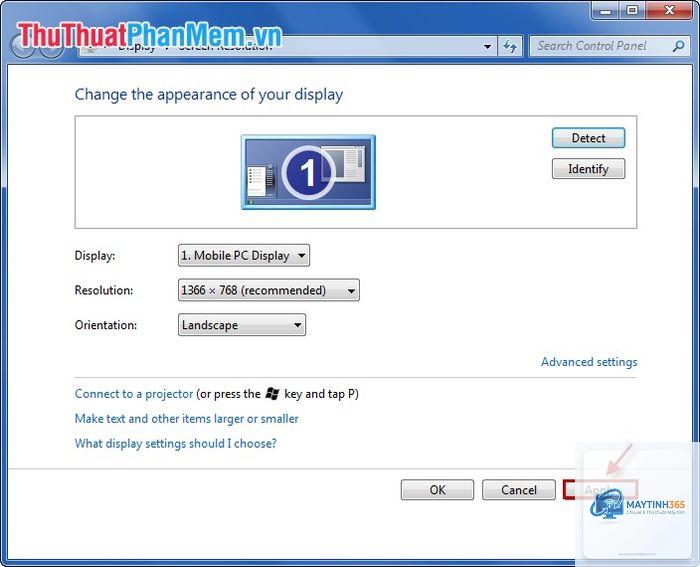 cách quản lý resolution settings - Hình 3