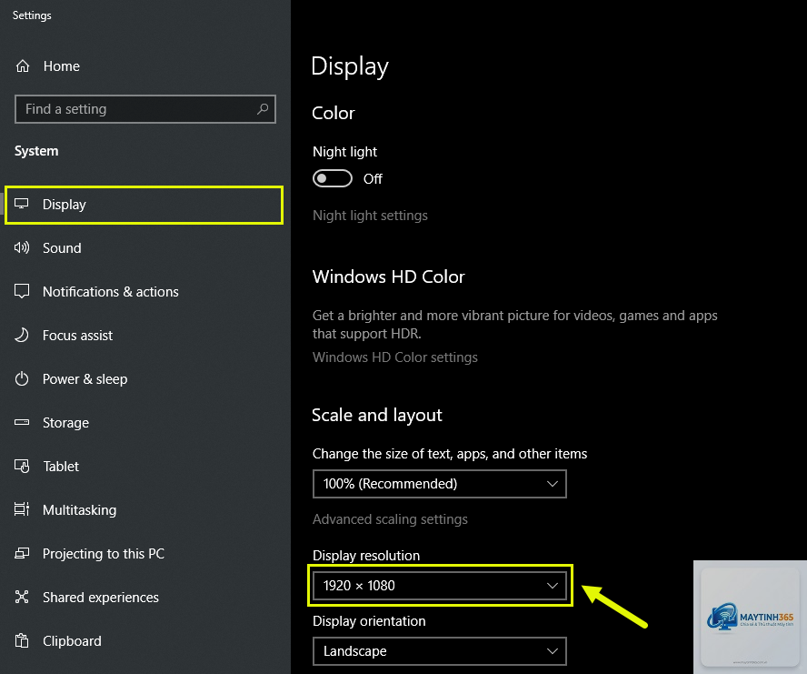 cách quản lý resolution settings - Hình 4