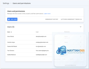 cách quản lý search permissions