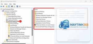cách quản lý security policy