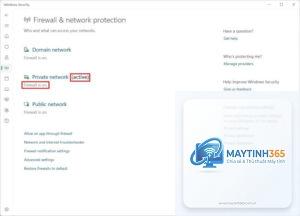 cách quản lý security settings windows 11
