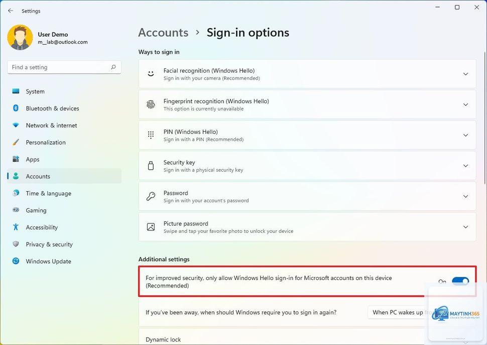 cách quản lý security settings windows 11 - Hình 4