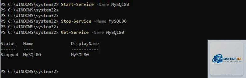 cách quản lý service bằng cmd - Hình 5