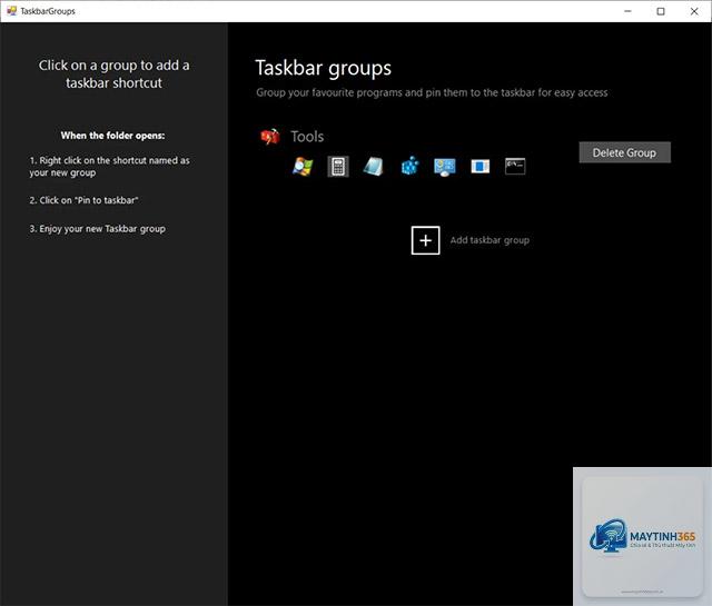 cách quản lý shortcut taskbar - Hình 2