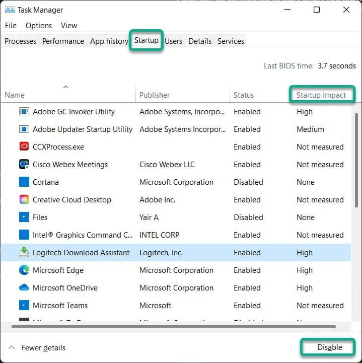 cách quản lý startup apps bằng task manager - Hình 4