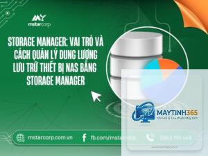 cách quản lý storage usage
