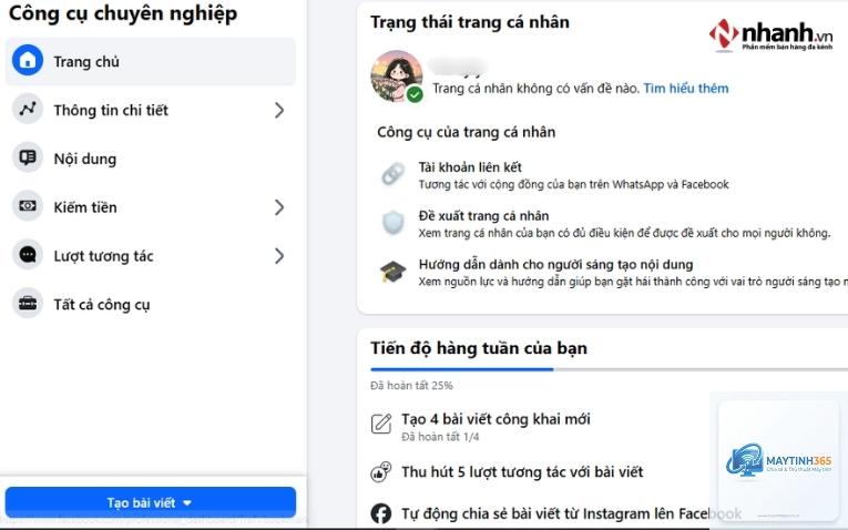 cách quản lý tài khoản chuyên nghiệp