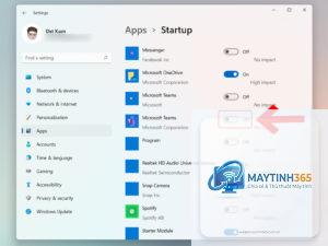 cách quản lý teams trong windows 11