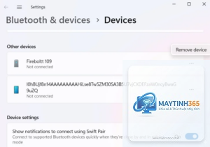 cách quản lý thiết bị bluetooth