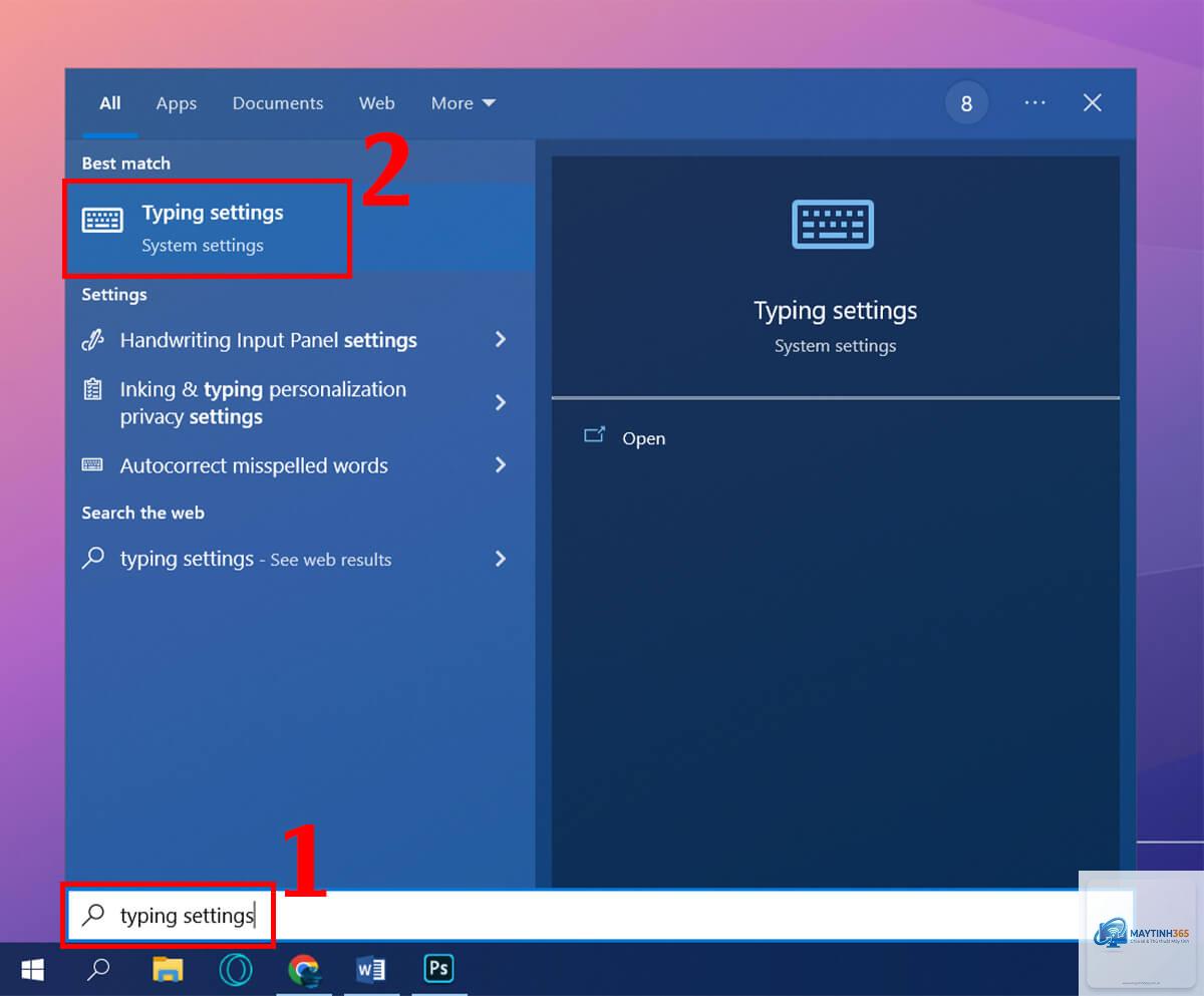 cách quản lý typing settings - Hình 5