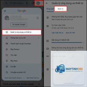 cách quản lý ứng dụng đã gỡ
