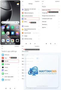 cách quản lý ứng dụng hệ thống