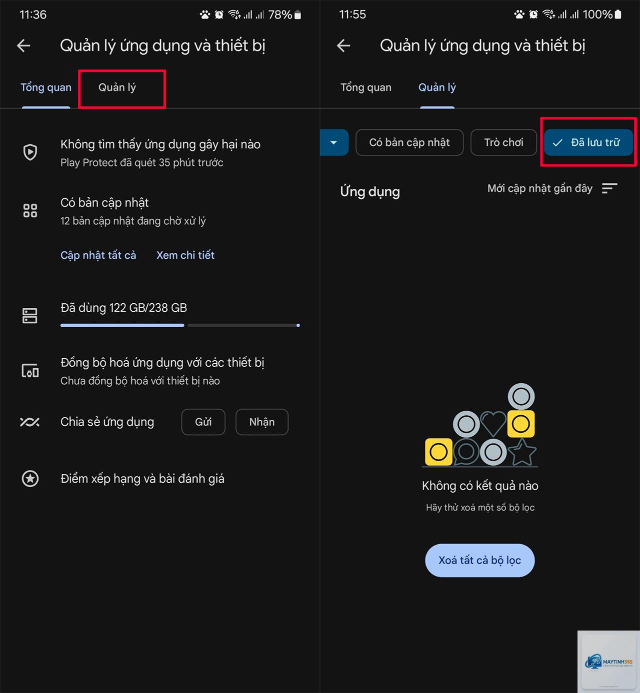 cách quản lý ứng dụng lưu trữ - Hình 2