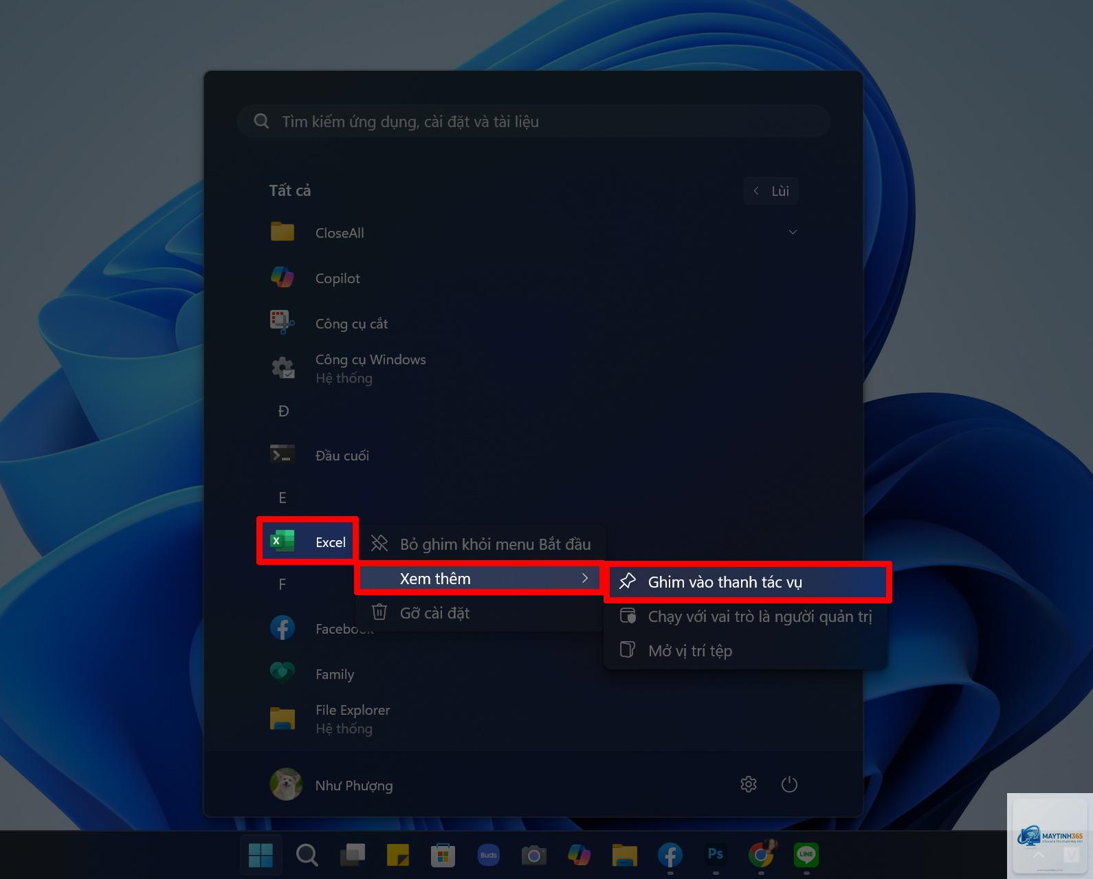 cách quản lý ứng dụng taskbar - Hình 3