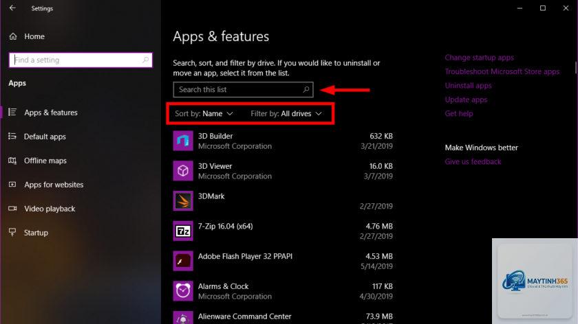 cách quản lý uninstall apps - Hình 2
