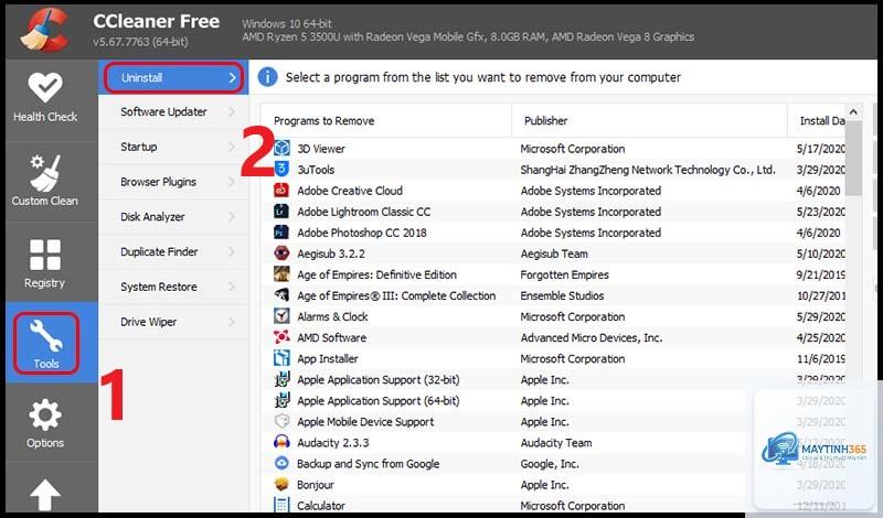 cách quản lý uninstall apps - Hình 5