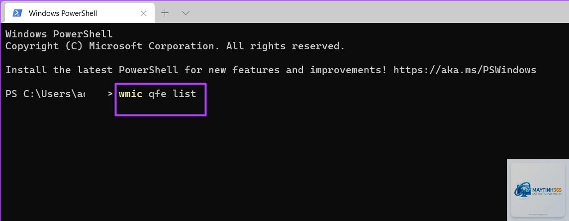 cách quản lý update history bằng powershell - Hình 5
