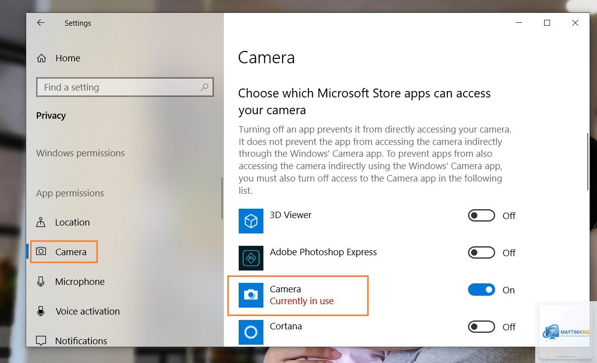cách quản lý webcam settings - Hình 4