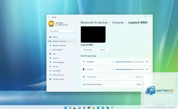 cách quản lý webcam windows 11