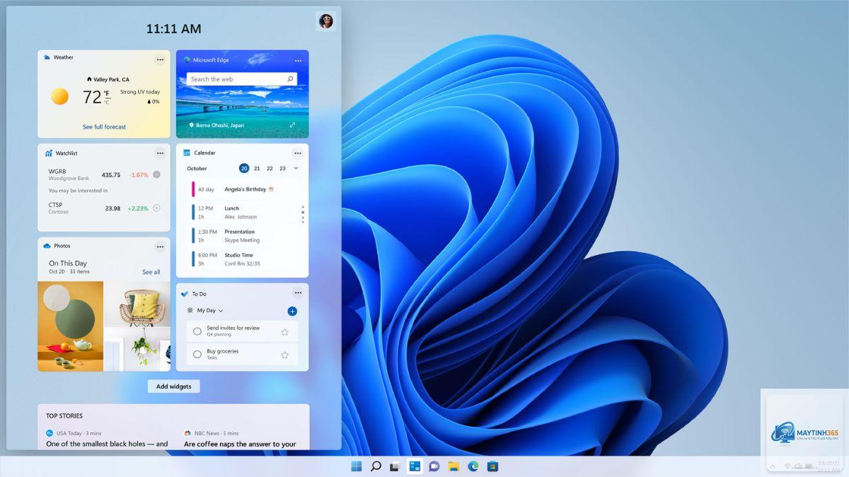 cách quản lý widget taskbar - Hình 5