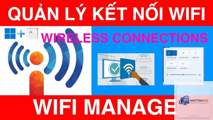 cách quản lý wifi 6e windows 11