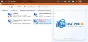 cách quản lý wifi trong control panel