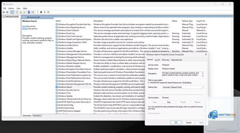 cách quản lý windows search - Hình 4