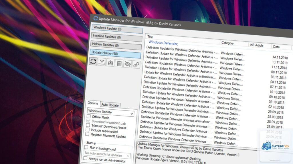 cách quản lý windows update