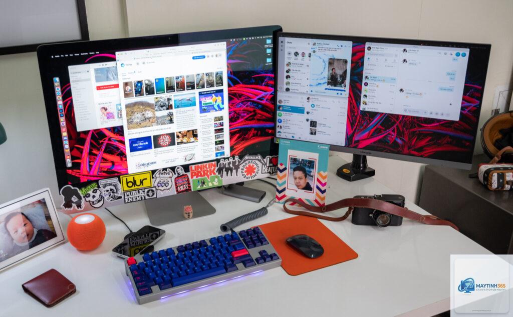 cách quản lý workspace nhiều màn hình