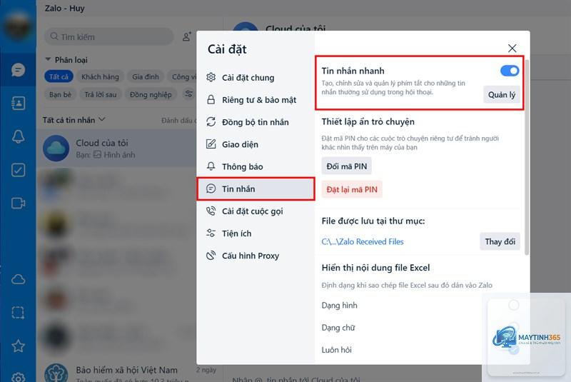 cách quản lý zalo pc trong windows 11 - Hình 5