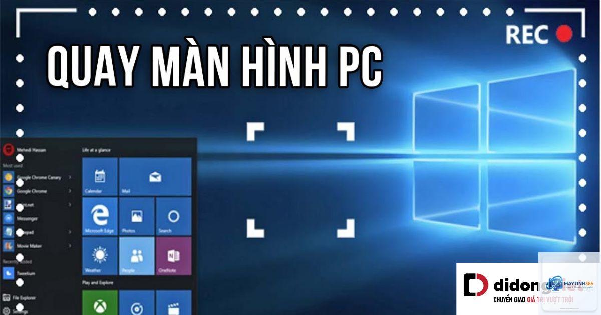 cách quay màn hình máy tính - Hình 4