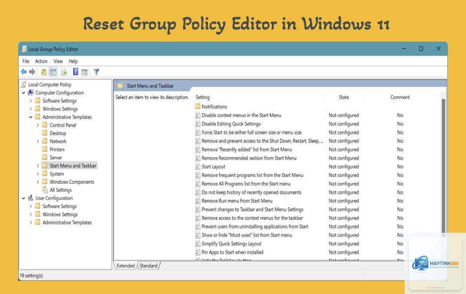 cách reset group policy windows 11 - Hình 5