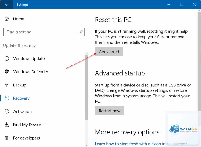 cách reset windows 10 - Hình 3
