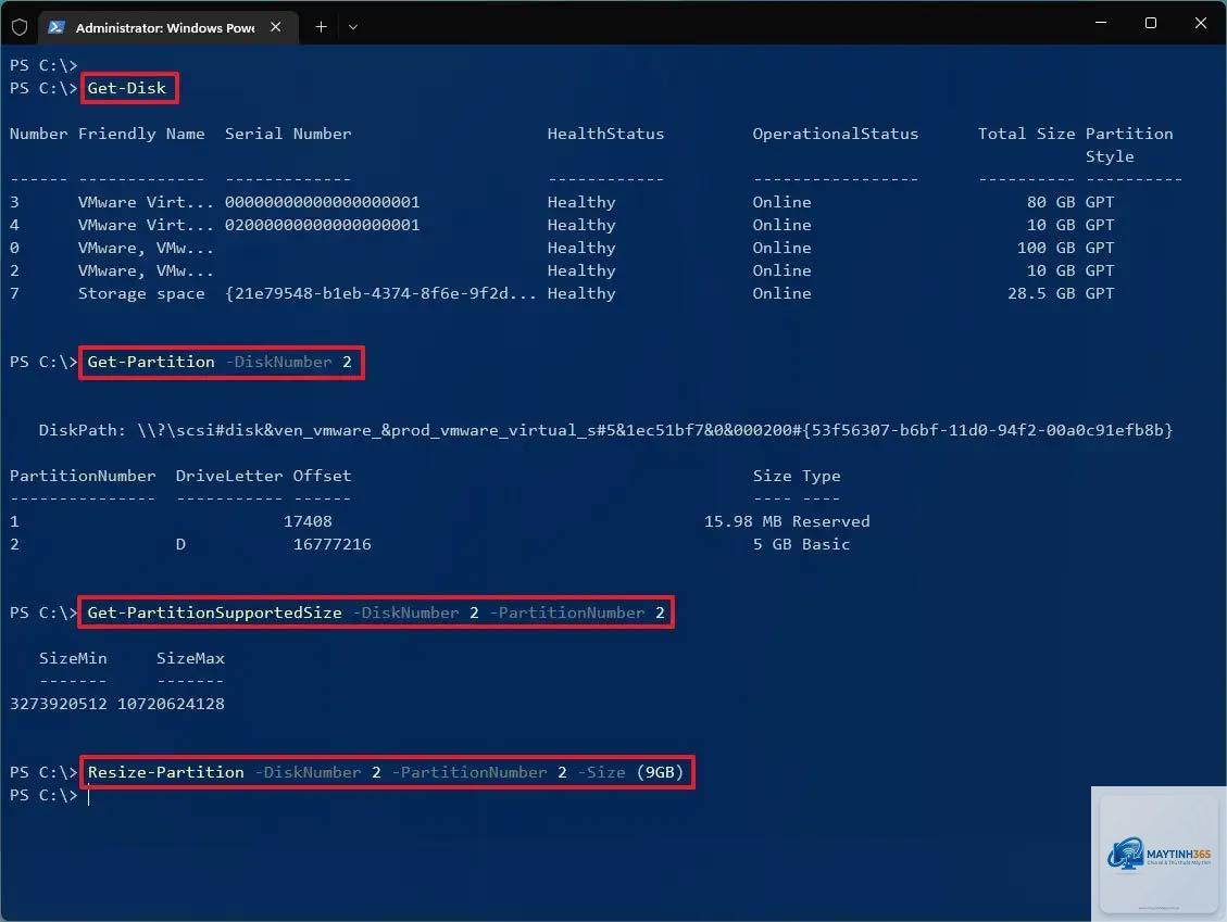 cách resize partition windows 11 - Hình 5
