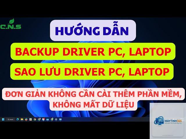 cách sao lưu driver - Hình 4