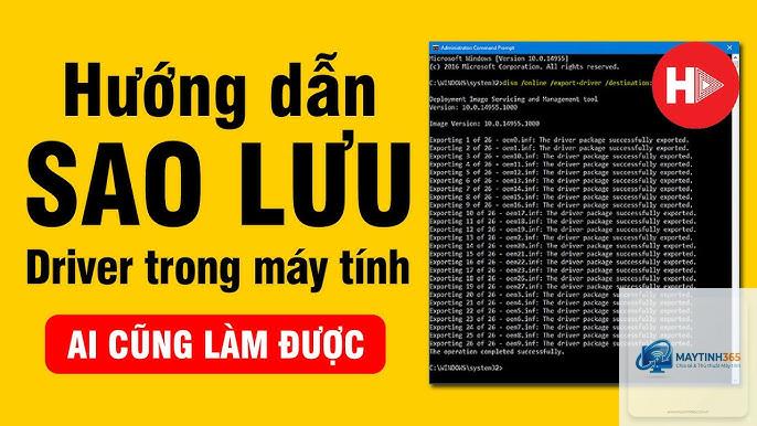 cách sao lưu driver