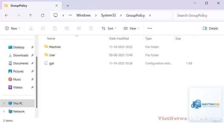 cách sao lưu group policy