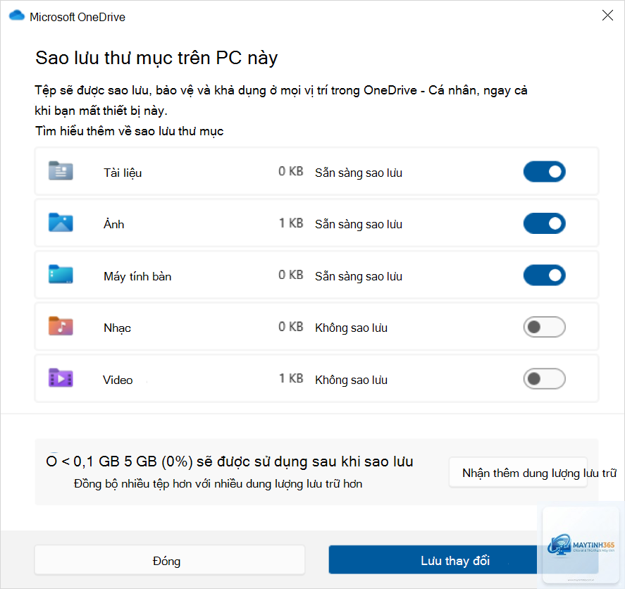 cách sao lưu tài khoản microsoft - Hình 2