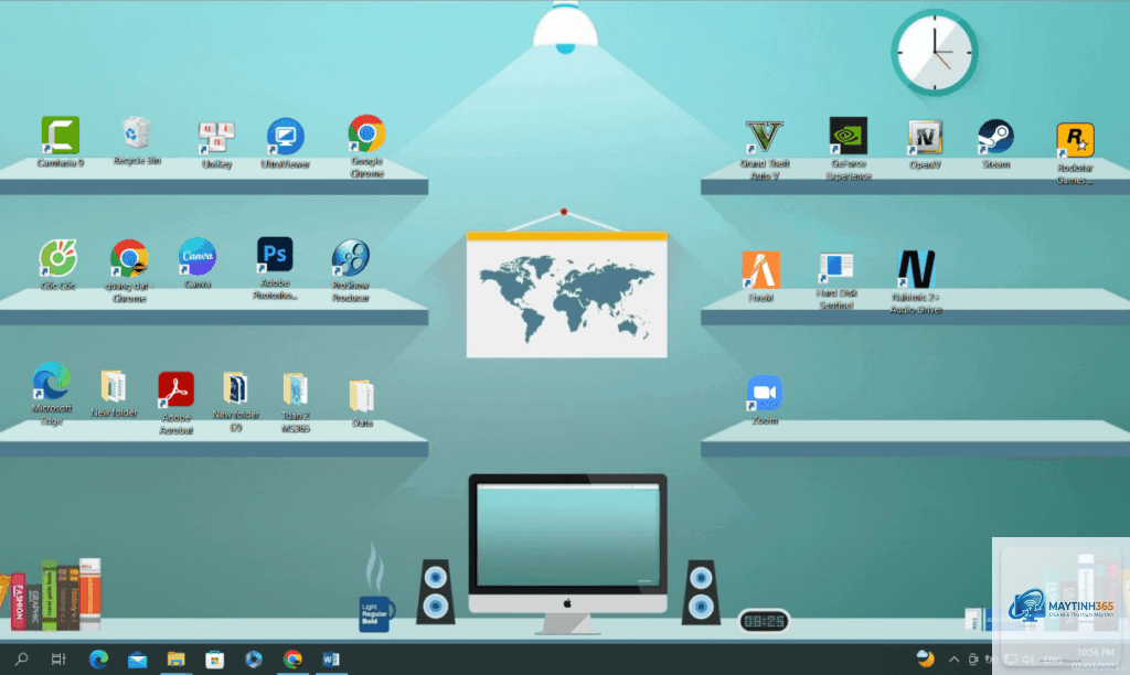 cách sắp xếp ứng dụng windows 11