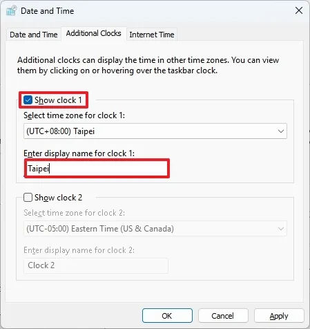 cách sử dụng additional clocks - Hình 4