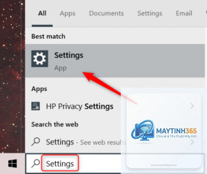 cách sử dụng apps settings
