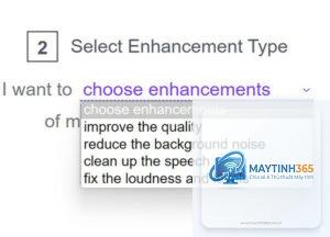 cách sử dụng audio enhancements