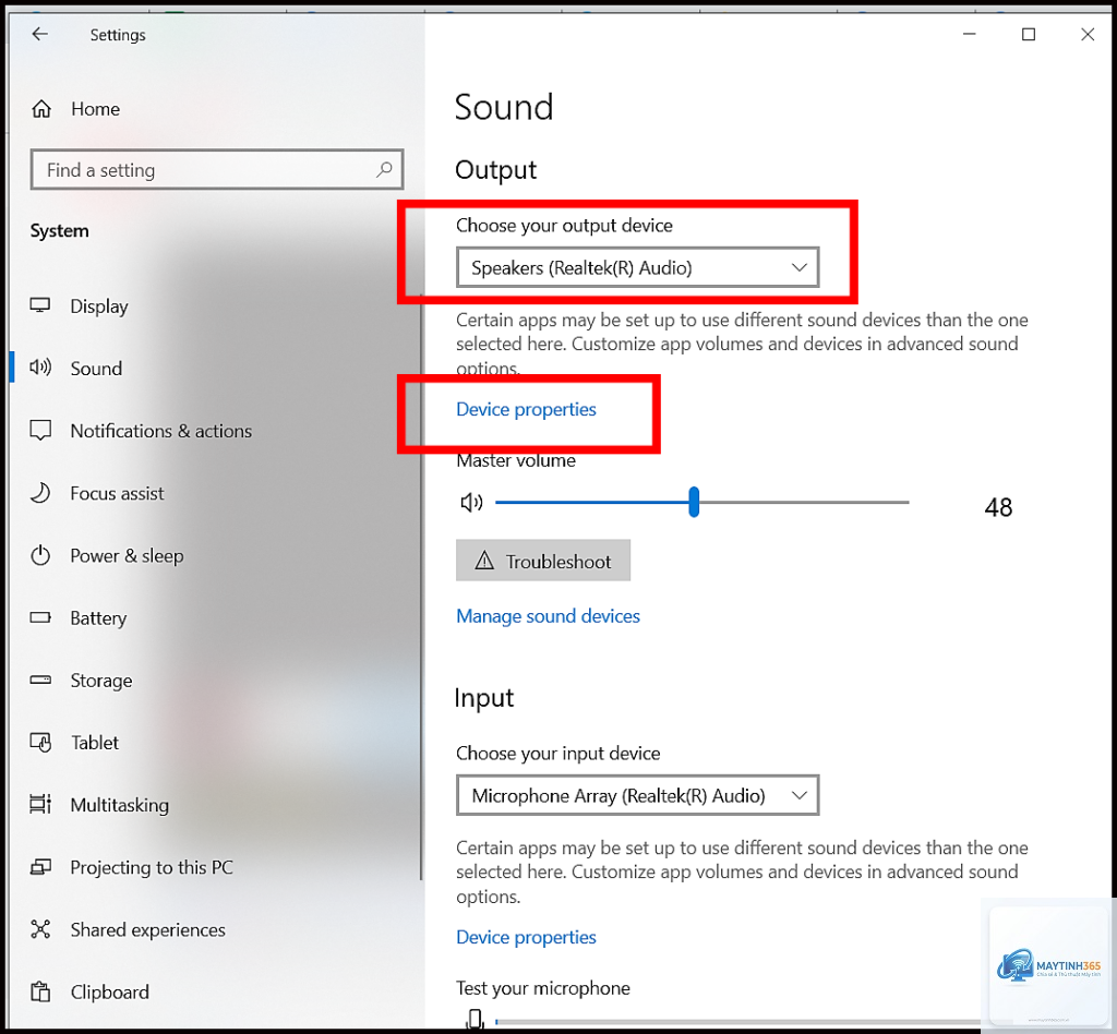 cách sử dụng audio properties